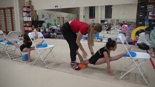 Boston Rhythmic Gymnastics - Todays Training Splits
