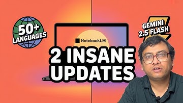 Google NotebookLM Just Got 2 Game-Changing Updates – 50+ Languages & Gemini 2.5 Flash! 🌍⚡