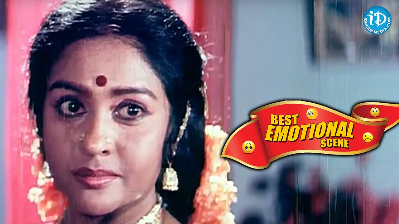 Telugu Movies Best Emotional Scene Daring Hero Sukanya, Sarath
