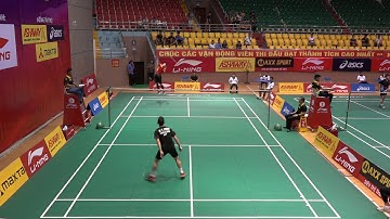 Badminton | Nguyễn Tiến Minh (TP.HCM) - Mạnh An (ĐN) | Giải cầu lông đồng đội toàn quốc năm 2020
