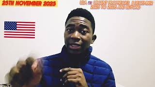 URGENT PROPHECIES FOR USA 🇺🇸  || DECEMBER 2025 TO END OF 2026 || PEREZ NDI 