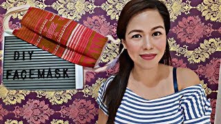 LOCKDOWN DIY WASHABLE FACEMASK | TAHI LANG SA KAMAY | Lipsdotcom