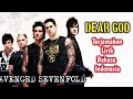 DEAR GOD - Avenged Sevenfold || Terjemahan Lirik Bahasa Indonesia