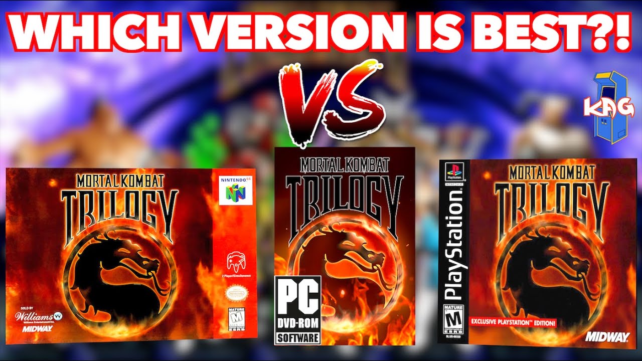 Mortal Kombat Trilogy! Nintendo 64 Vs PS1 Vs PC! (This one is CLOSE)