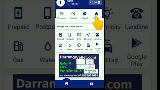 Darrang Wallet App Se Recharge Cashback Pao | Refer Code 👉*SHG64I*   | Refer And Earn ₹7 #Cashback screenshot 3