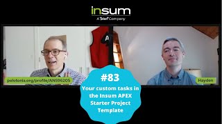 APEX Instant Tips #83: Your custom tasks in the Insum APEX Starter Project Template
