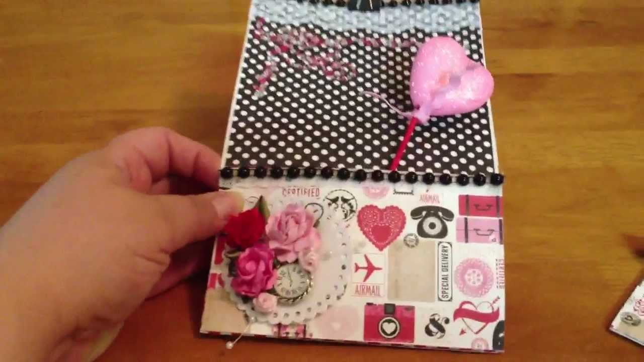 I received my altered paper bag!! paper mache
