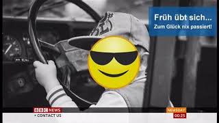8-year-old takes joy ride on autobahn (Germany) - BBC News - 22nd August 2019 screenshot 3