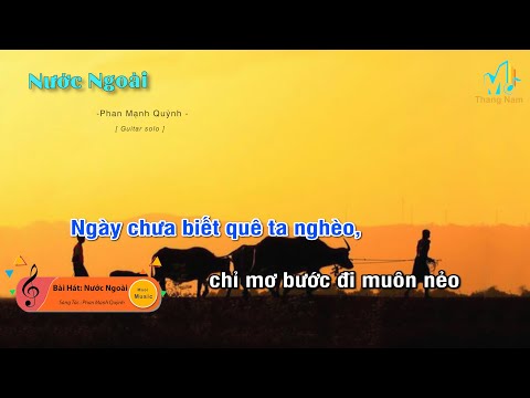 [Karaoke] Nước Ngoài