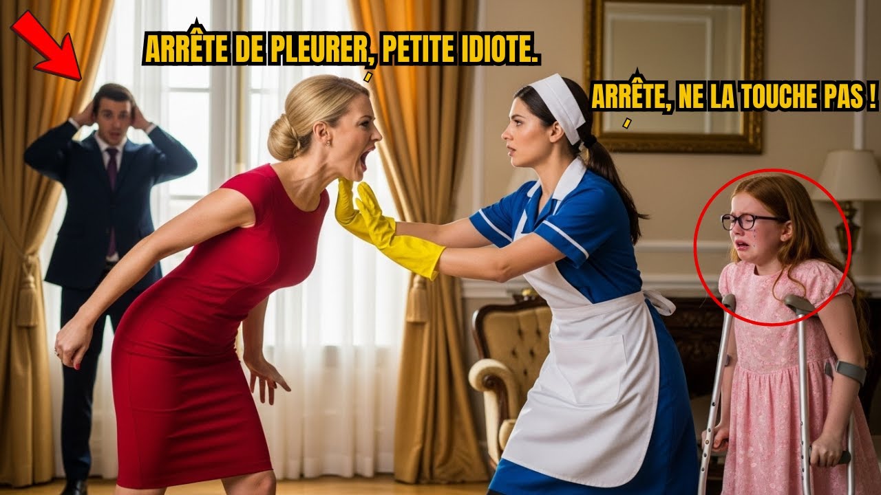MILLIONNAIRE voit la FEMME DE MÉNAGE sauver sa FILLE de la PETITE AMIE cruelle…et ce qui SUIT CHOQUE