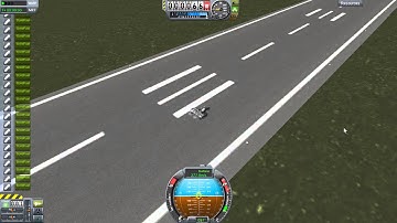 Kerbal Space Program very fast speed on the runway