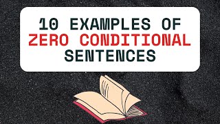 Zero Conditional Sentences |English Grammar
