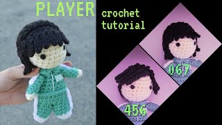 Crochet Squid Game - PLAYER - Amigurumi Tutorial by Ami Amour 3,228 views 2 years ago 32 minutes