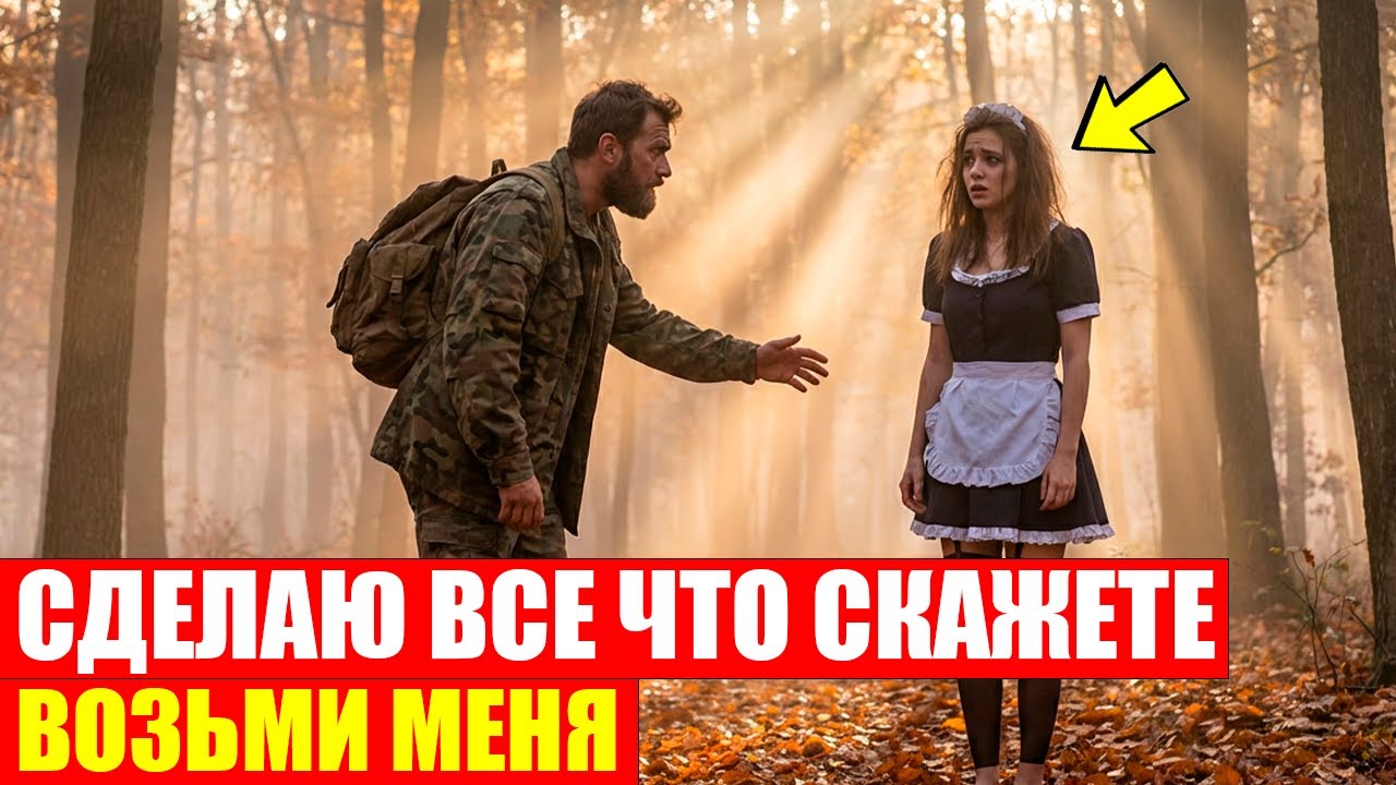 Егерь Нашёл ГОРНИЧНУЮ В ФАРТУКЕ Посреди Леса. Она Сказала: 