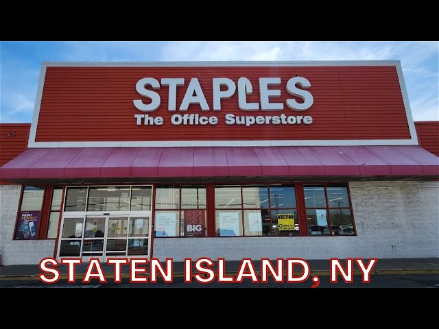 Get these deals before they're gone': Staples to close one of its Staten  Island stores 