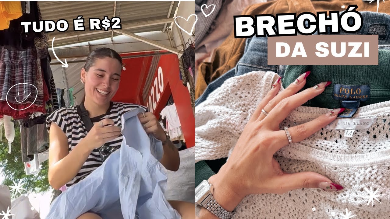 BRECHÓ DA SUZI | EM BRECHÓS COMIGO | o melhor brechó do Brasil com TUDO A R$2