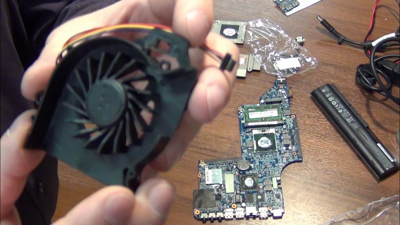 Как разобрать вентилятор ноутбука hp Разборка и чистка ноутбука HP g6-1261er DRIVE2