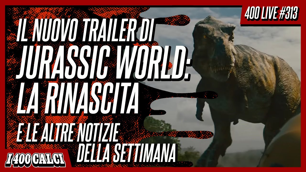 jurassic world la rinascita trailer ita