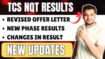 TCS NQT Interview Results 2025 Updates | Change in Phase wise Result of TCS NQT | Offer Letter Mail