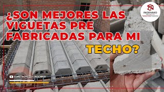 VIGUETAS PRETENSADAS PARA TECHOS