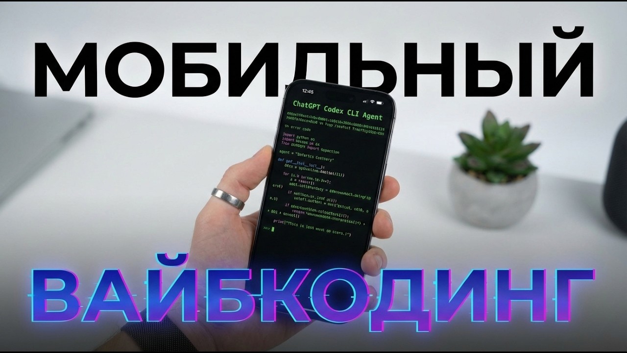 Codex и Claude Code на iPhone: Самый простой и рабочий гайд