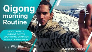 Qigong morning routine for boost your health