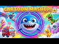 😱 WOW! ALL IN ONE Cartoon Fun | Trains, Trucks, Dino, Animals &amp; Kids Adventure | Hamu Happy Kids