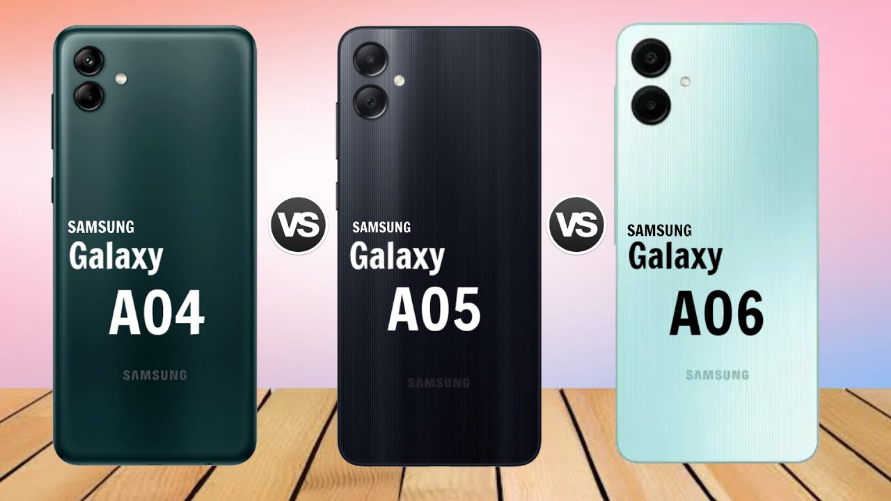 chai。A04、A05　FRAMeWORK ATON Samsung Galaxy A04 vs Samsung Galaxy A05 vs Samsung Galaxy A05