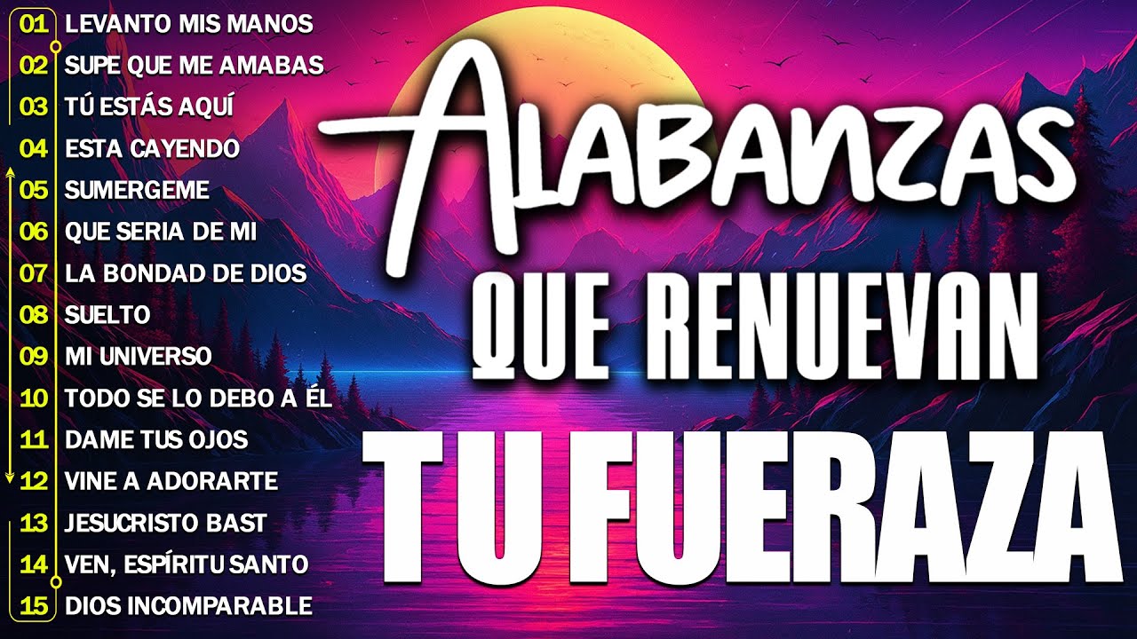 1️⃣CREO EN TI - HERMOSO NOMBRE - A TI ME RINDO 🌟ALABANZAS PARA EXPULSAR TODO MAL DE TU VIDA