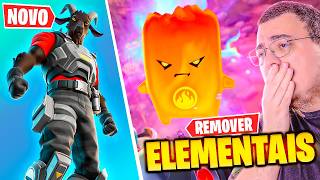 TEM COMO REMOVER OS ELEMENTAIS DAS SUAS COSTAS PARA OS INIMIGOS NÃO VER NO FORTNITE NO CORRE ?