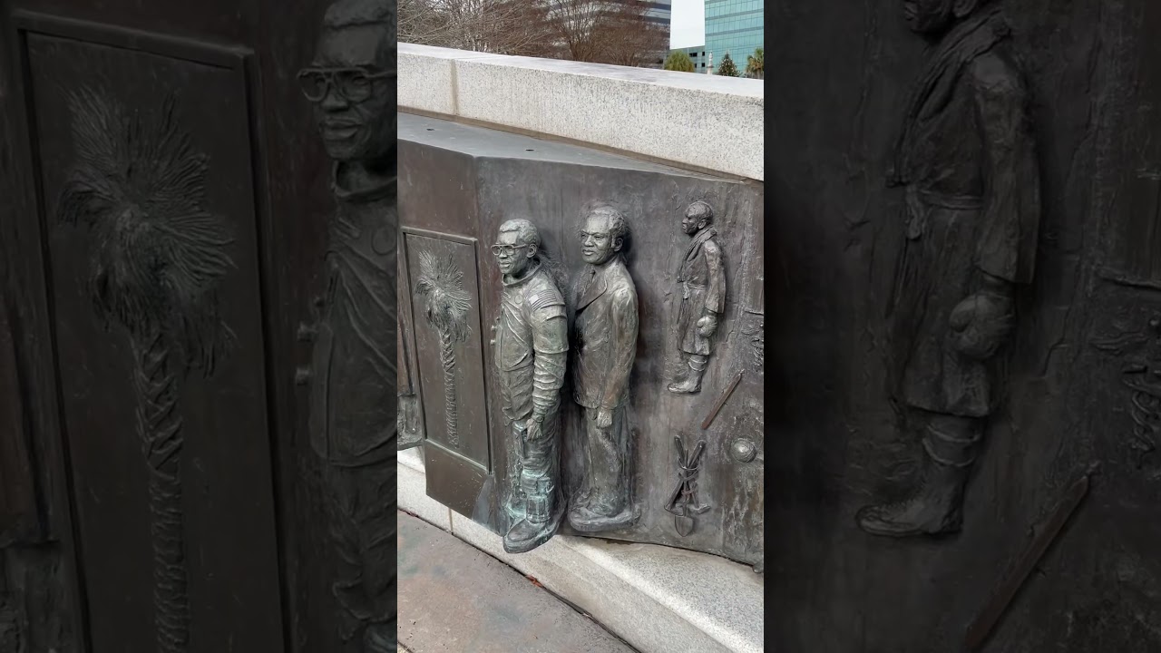 African American History Monument on the South Carolina State House grounds.