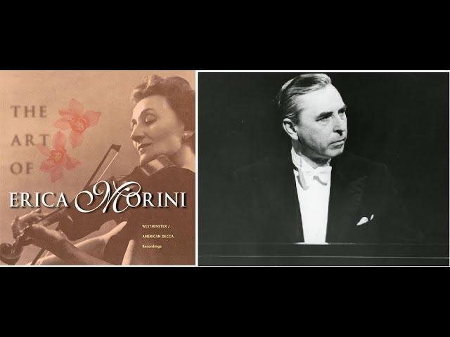 Erica Morini - Mozart : Violin Sonata in C K.296 (1963) - YouTube