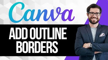 How to Add Outline Borders to Images in Canva