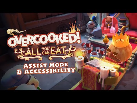 Overcooked! All You Can Eat - Assist Mode & Accessibility Trailer