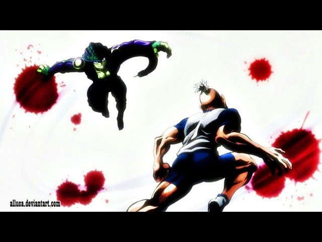 anime: Hunter x Hunter The Last Mission isaac Netero vs jed: velhos am