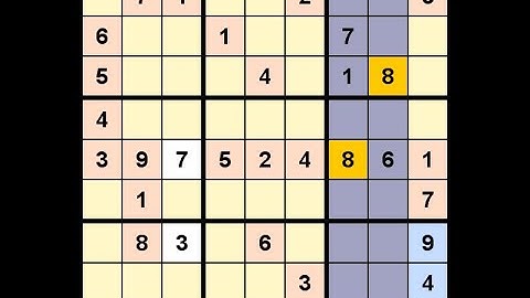 How to Solve Washington Times Sudoku Difficult June 28, 2020