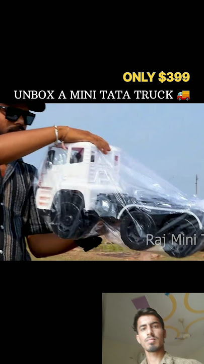 Unboxing a Mini Tata Truck 🚚 #rc #truck #tata #unboxing #viralshorts
