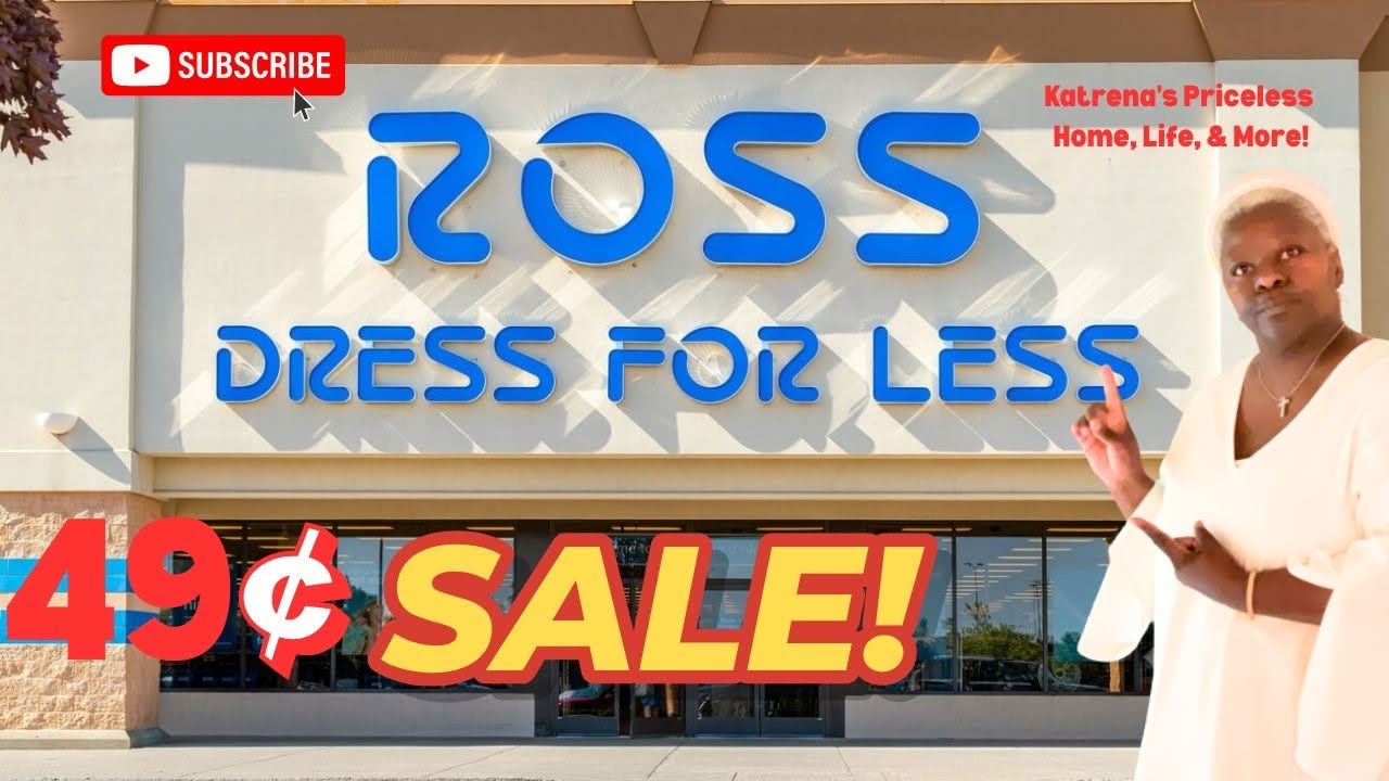 WHAT I FOUND AT THE ROSS .49CENTS SALE 2026 