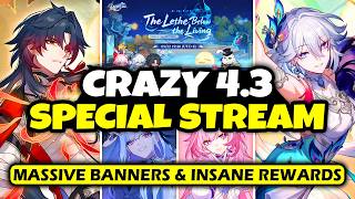 Famous CRAZY 4.3 SPECIAL LIVESTREAM LEAKED - INSANE NEW 5 ★ CHARACTERS - BANNERS - Honkai: Star Rail Net Worth