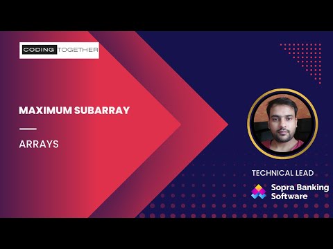 Leetcode 53 | Maximum Subarray | Arrays