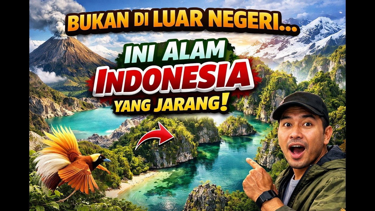 Bukan di Luar Negeri… Ini Alam Indonesia yang Jara