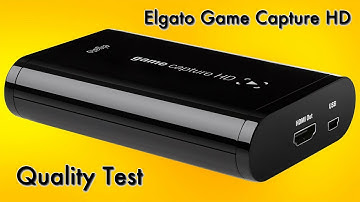 Quality Test: Elgato Game Capture HD at 60fps