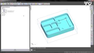 Plunge and Start Curve Picking - FeatureCAM 2014