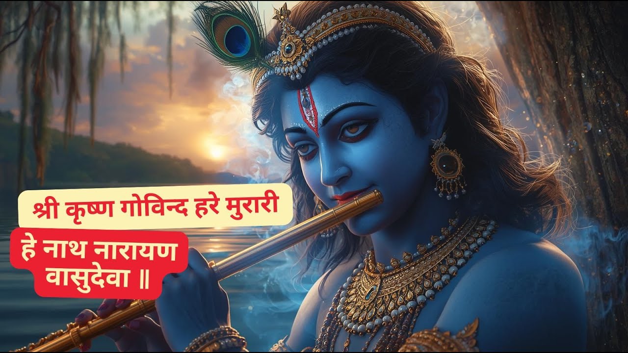 Shri Krishna Govind Hare Murari | श्री कृष्ण गोविन्द हरे मुरारी | Most divine Krishna Bhajan