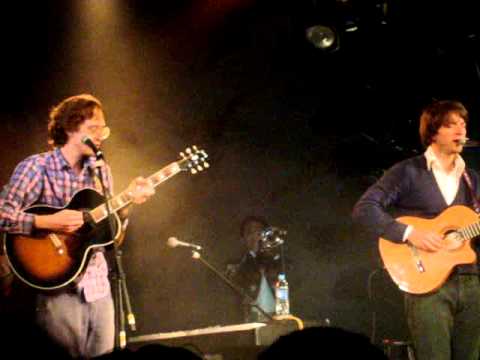Kings Of Convenience - Boat Behind (live @ José Cuervo Salón, 01.11.11)