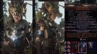 Path of Exile 2 Fashion The Unleashed New Unique Chest Armor On Witch