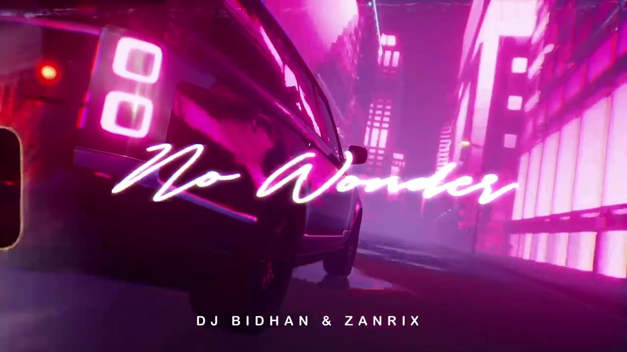 DJ BIDHAN & Z A N R I X - No Wonder (Official Visualizer)