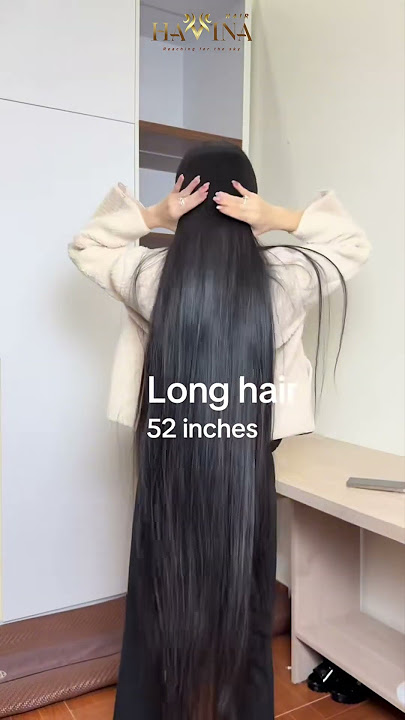 Long Hair 52 Iches  #humanhairvietnam #wigs #hairtok #hair #havinahair