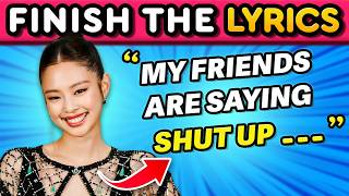 FINISH THE LYRICS 2026 | Music Quiz 2026