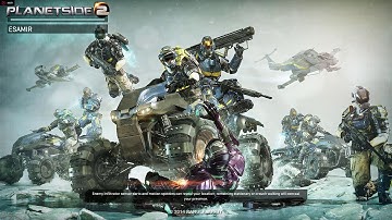 Planetside 2 Gameplay / NC vs TR / The bulwark / Cobalt EU